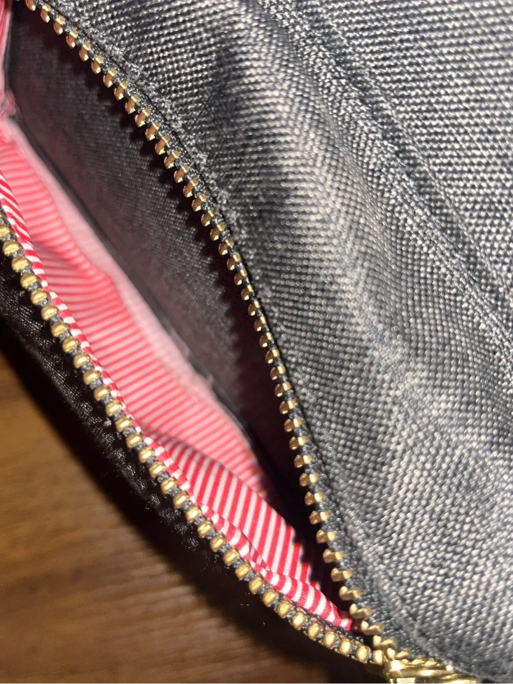 Herschel Supply Company Gray Mini Backpack with Gold Zipper